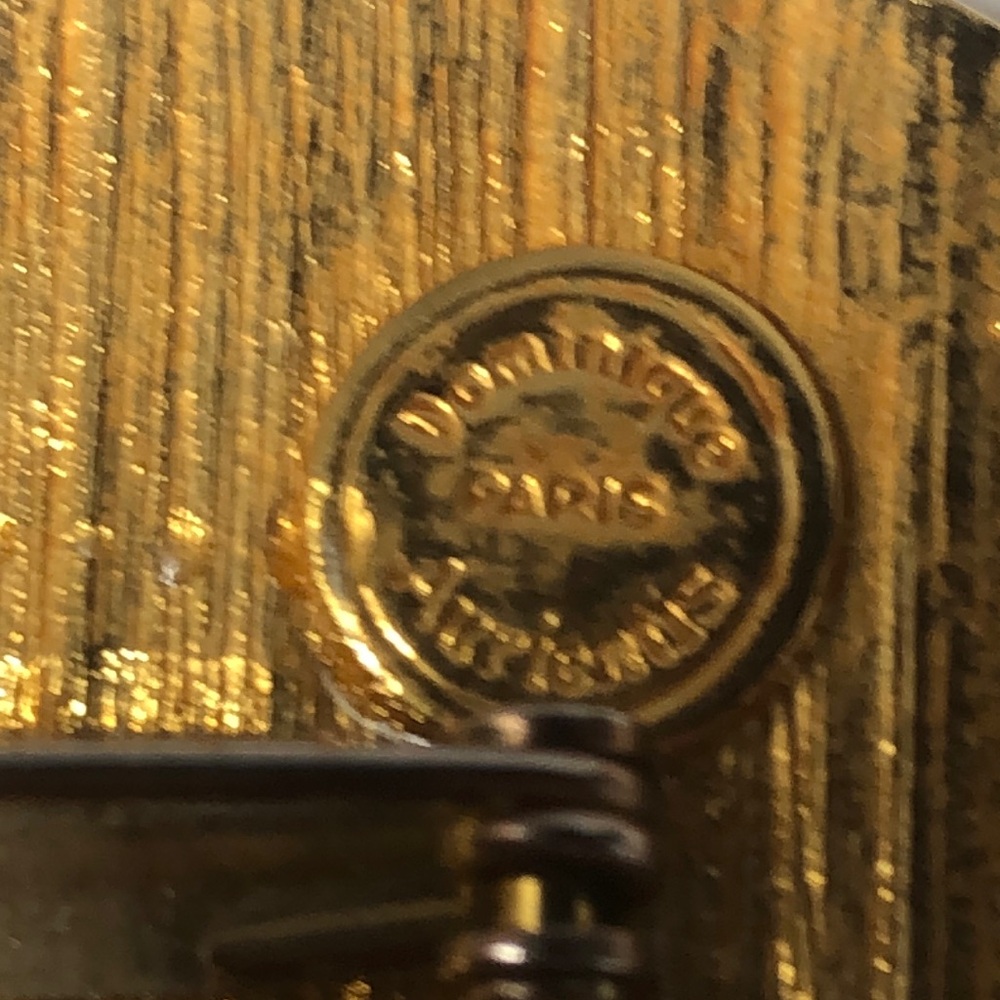 Dominique Aurientis Paris Gold Plated Vintage Heart Shaped Brooch Pin - Picture 12 of 13